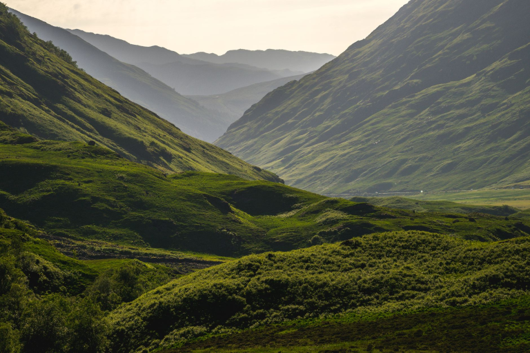 landscape photography of mountains